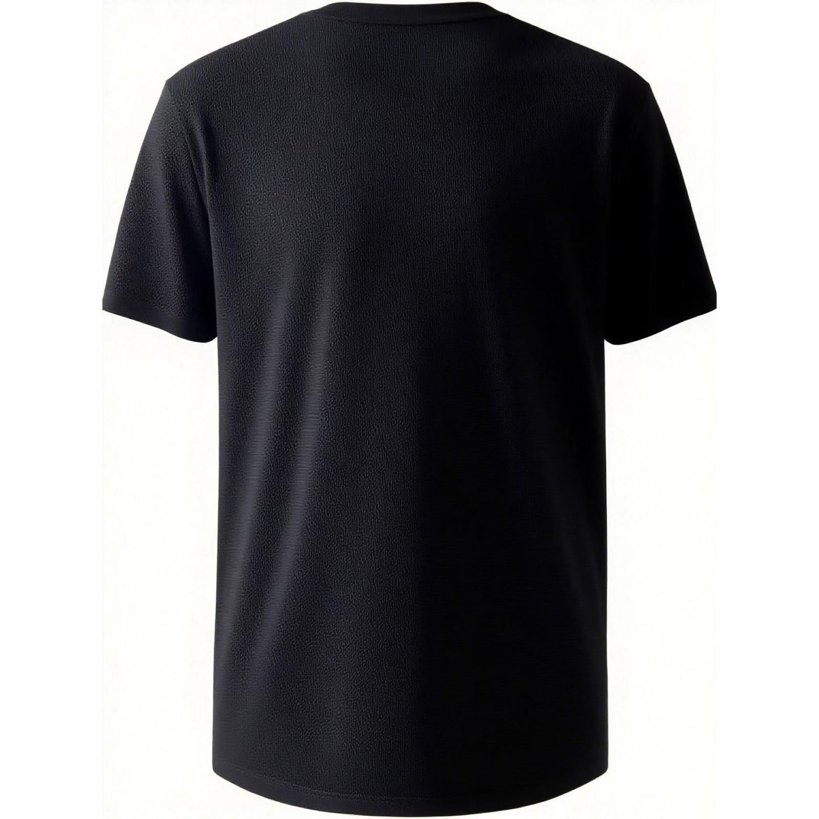 Men's Viral Social Media Minimal Art Funny Graphic T-Shirt Men's Casual TikTok Trend Simple Cartoon Humor T-Shirt