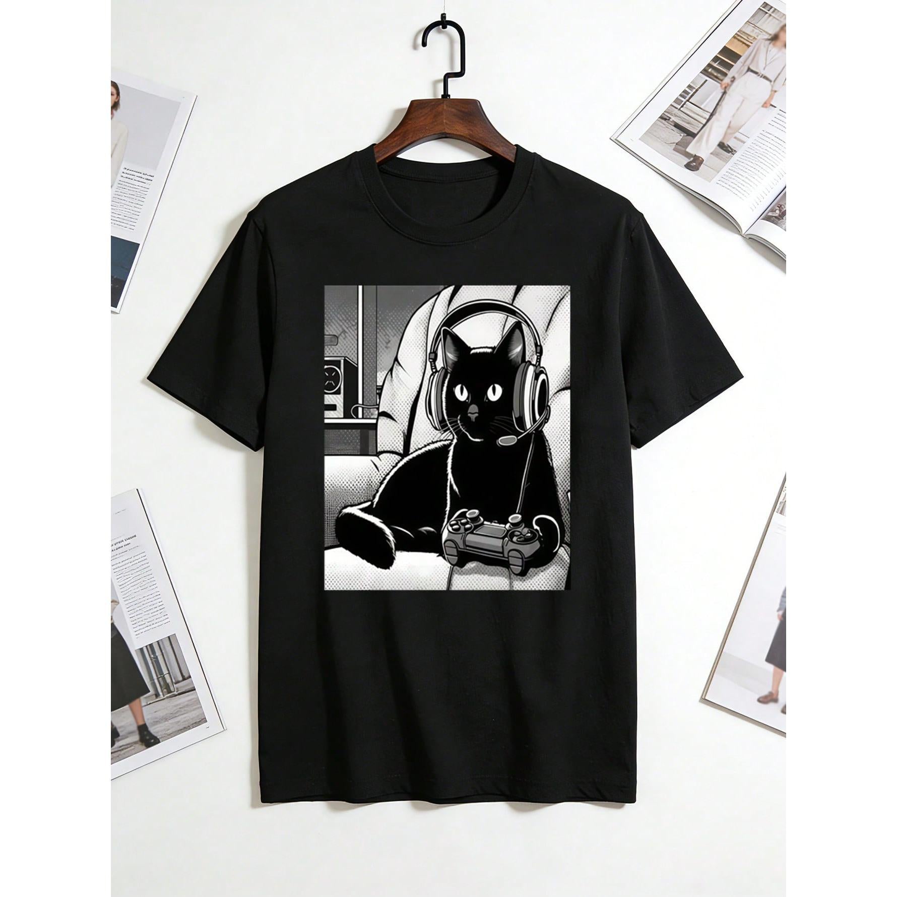 G     U  E  S  S  What I Need Graphic Cotton T-Shirt - Unisex Casual Round Neck Short Sleeve Tee, Soft & Breathable 100% Cotton, Loose Fit, S-XXXL, Black With White Print, Perfect For Casual Attire