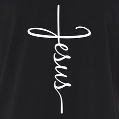 Jesus Cross T-Shirt Christian Religious Graphic Tee for Men Women | Christian Faith Shirt, Jesus Cross T-Shirt Crew Neck Short Sleeve Casual Tops