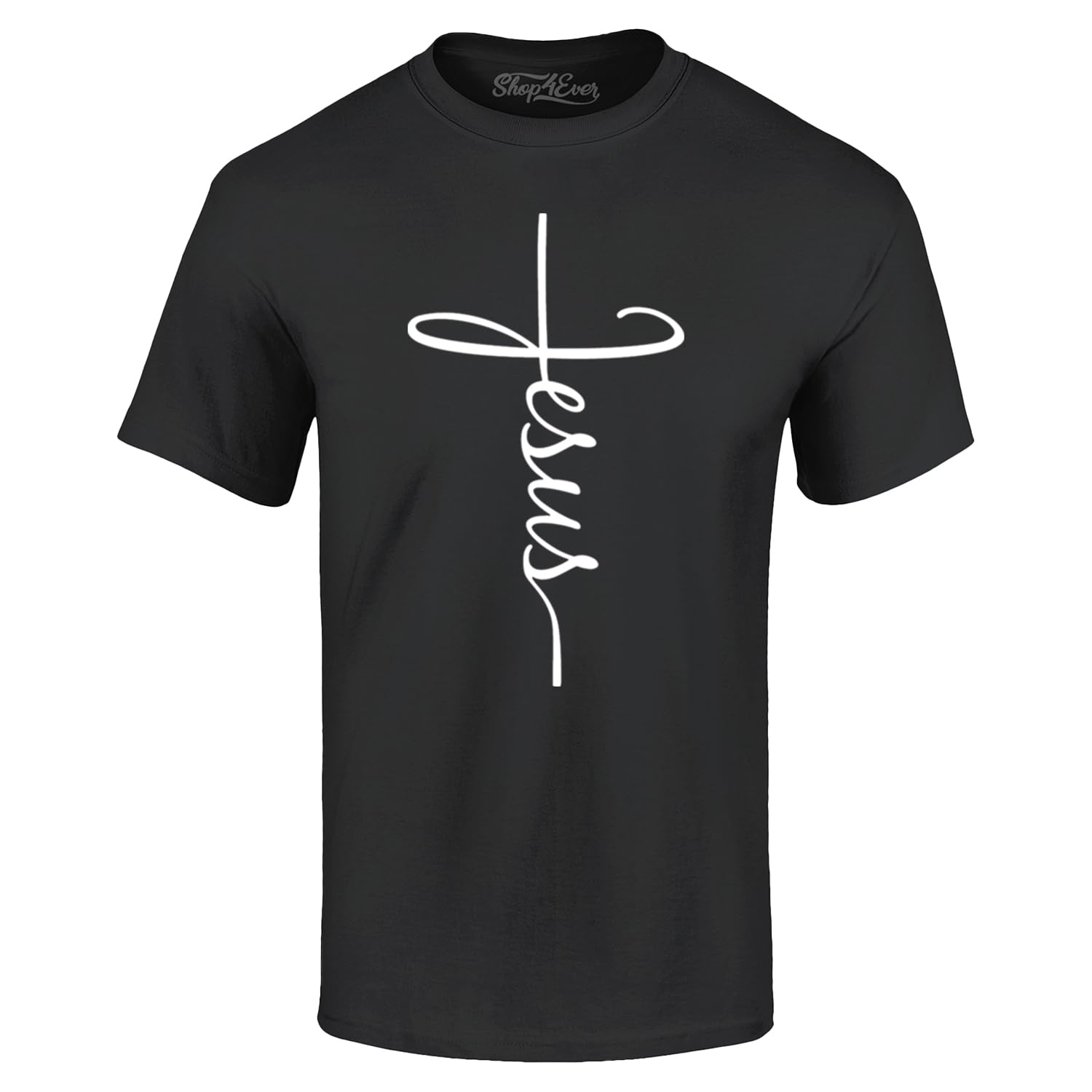Jesus Cross T-Shirt Christian Religious Graphic Tee for Men Women | Christian Faith Shirt, Jesus Cross T-Shirt Crew Neck Short Sleeve Casual Tops