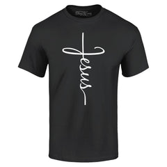 Jesus Cross T-Shirt Christian Religious Graphic Tee for Men Women | Christian Faith Shirt, Jesus Cross T-Shirt Crew Neck Short Sleeve Casual Tops
