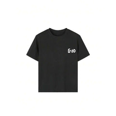 Summer Crew Neck Tween T Shirt Funny Daily Print Casual Short Sleeve Top Casual Daily Print Tee For Tween Soft Crew Neck Summer Short Sleeve Tops