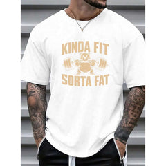 Funny Weightlifting Bear Tee – 100% Cotton Heavyweight Oversized Gym Shirt