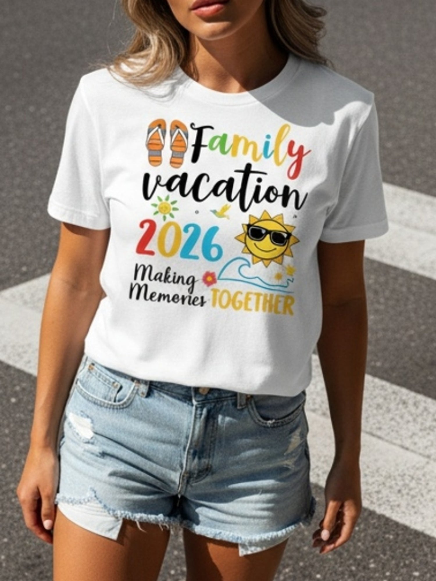 Family Vacation 2026 T-Shirt Making Memories Together Summer Tee