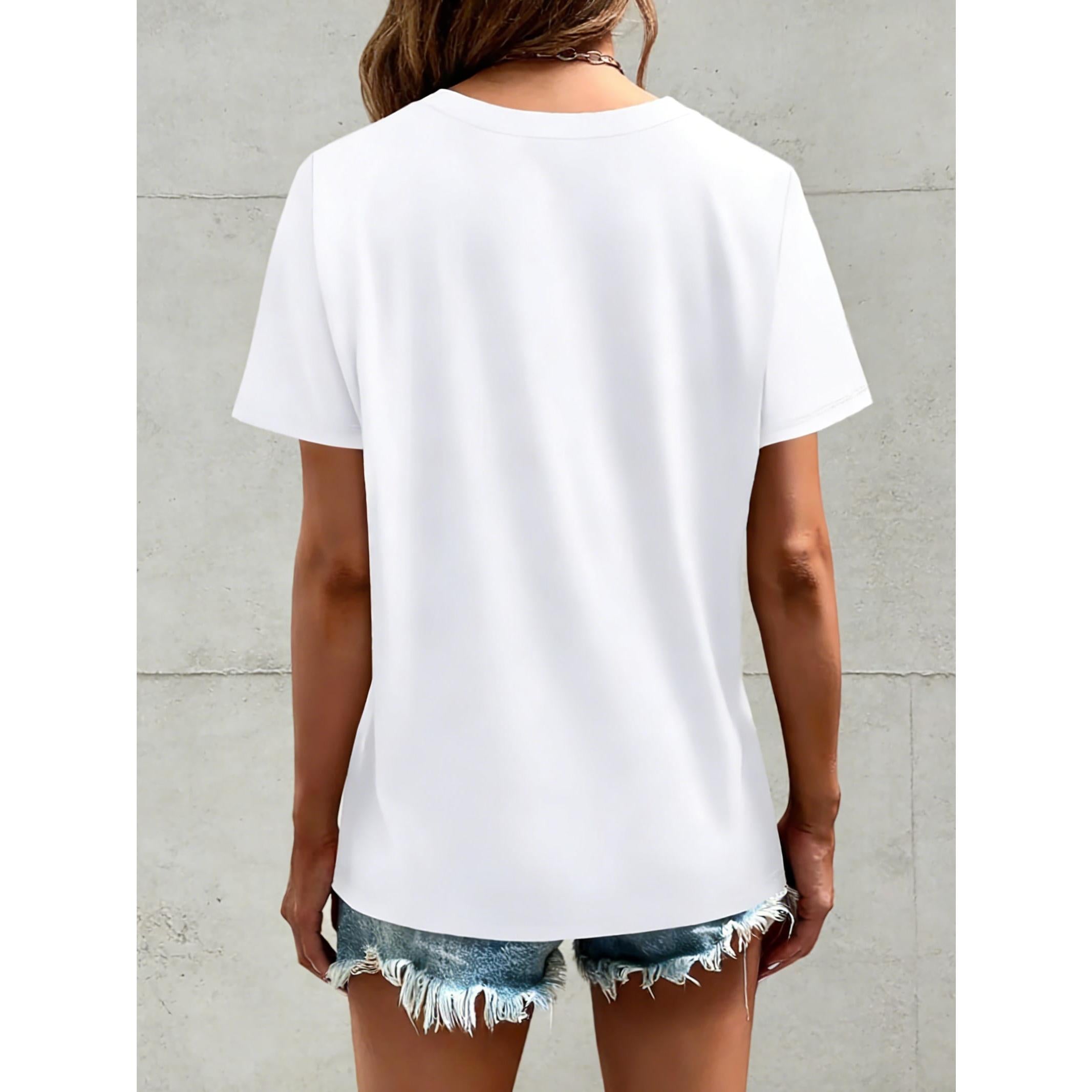 Women‘s “CRUISE LIFE” Graphic T-Shirt | Ocean Elements Design, Cotton Short Sleeve Casual Tee, Summer Vacation Top