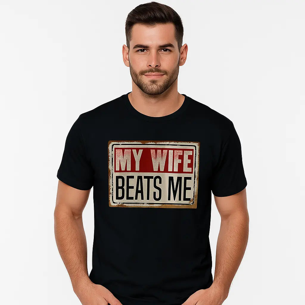 Men's Cotton Short-Sleeve Round Neck T-Shirt - American Couple Top, Father's Day Gift, Classic Casual Menswear Tshirt