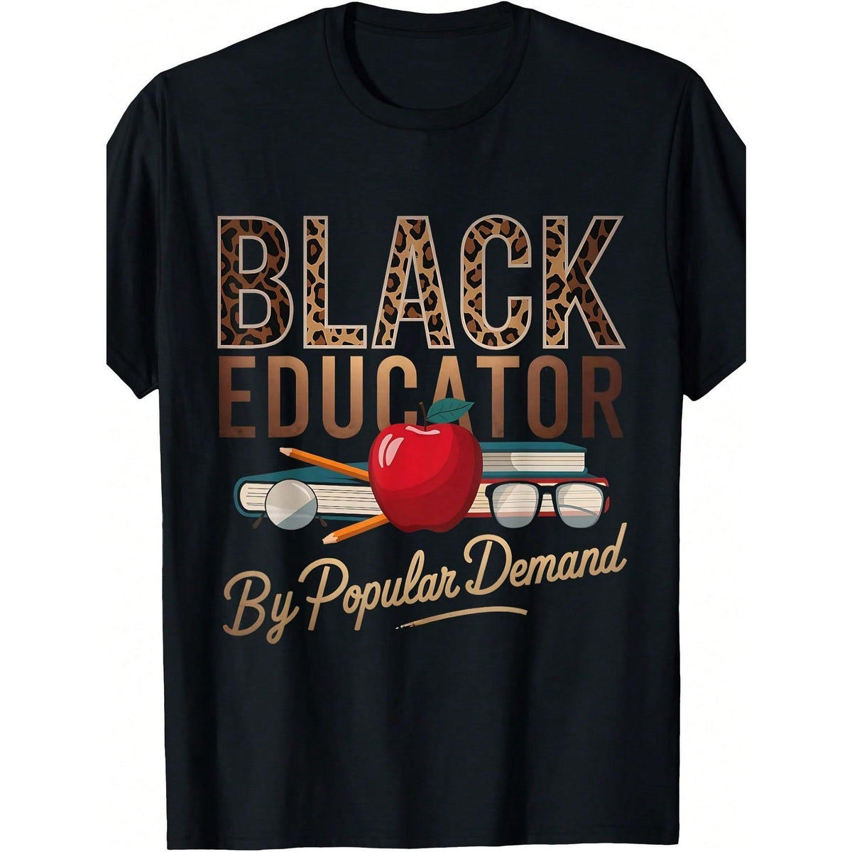 Black History Month Black Educator African American Teacher T-Shirt