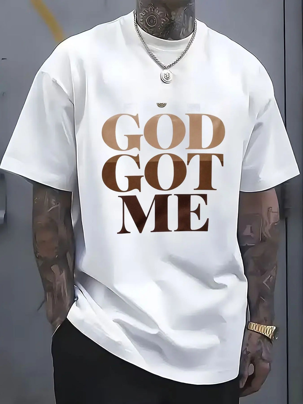 God Got Me T-Shirt Christian Faith Jesus Lover Gift Unisex Tee