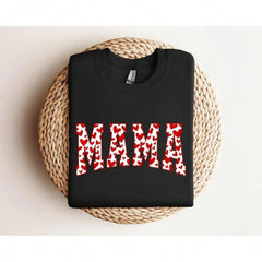 Mama Valentines Heart Valentines Day Shirt,Valentines Day Shirts For Woman,Latte Valentine Shirt,Valentines Day Gift,Valentines Mom Gift
