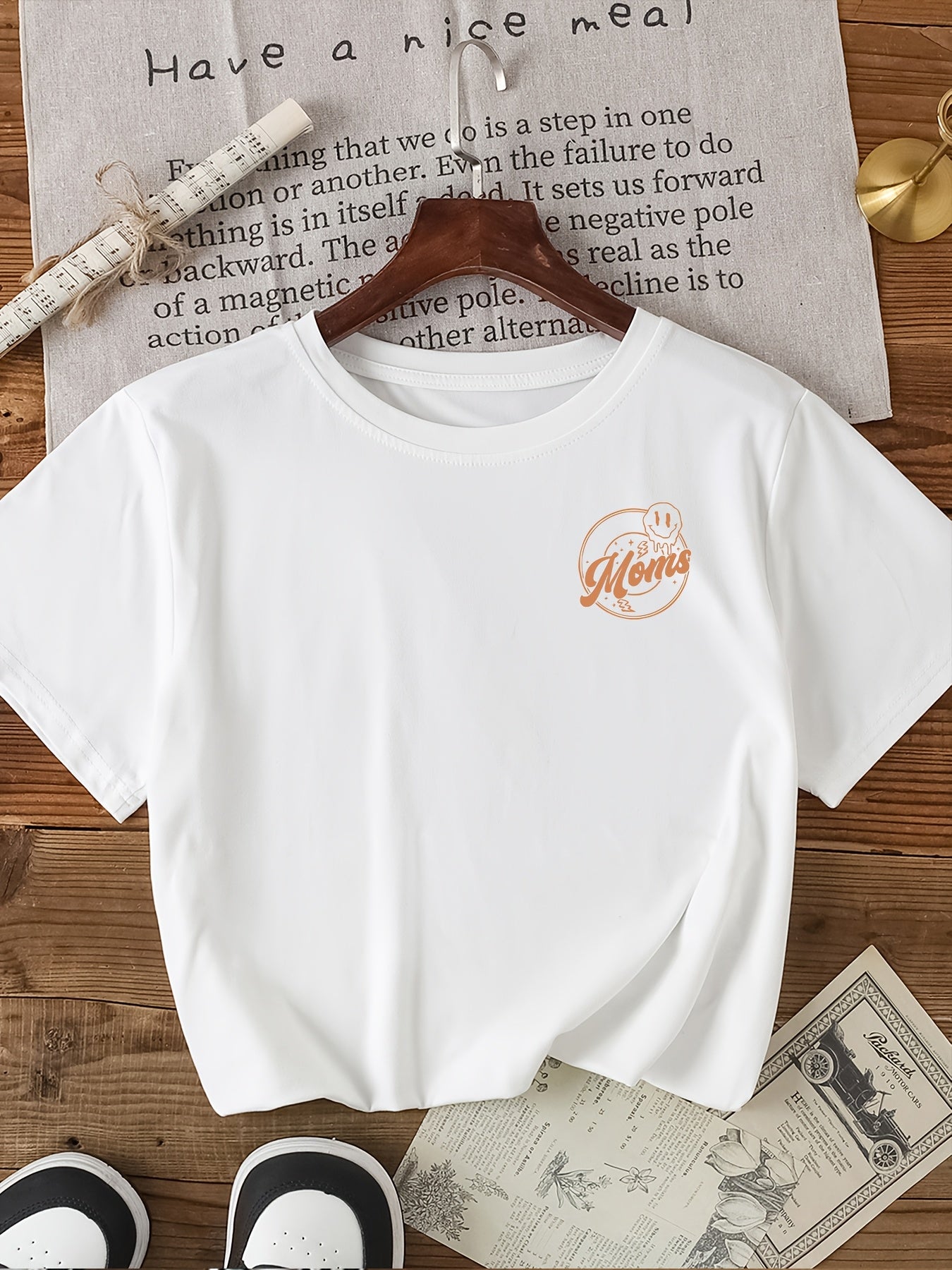 Overstimulated Moms Club T-Shirt Funny Mom Life Double Sided Graphic Tee
