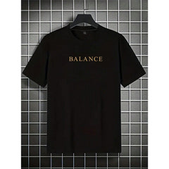 Men's Fashionable Printed Loose Short Sleeve T-Shirt | Exquisite Design | Summer Essential | Easy To Match, Showcasing Your Style