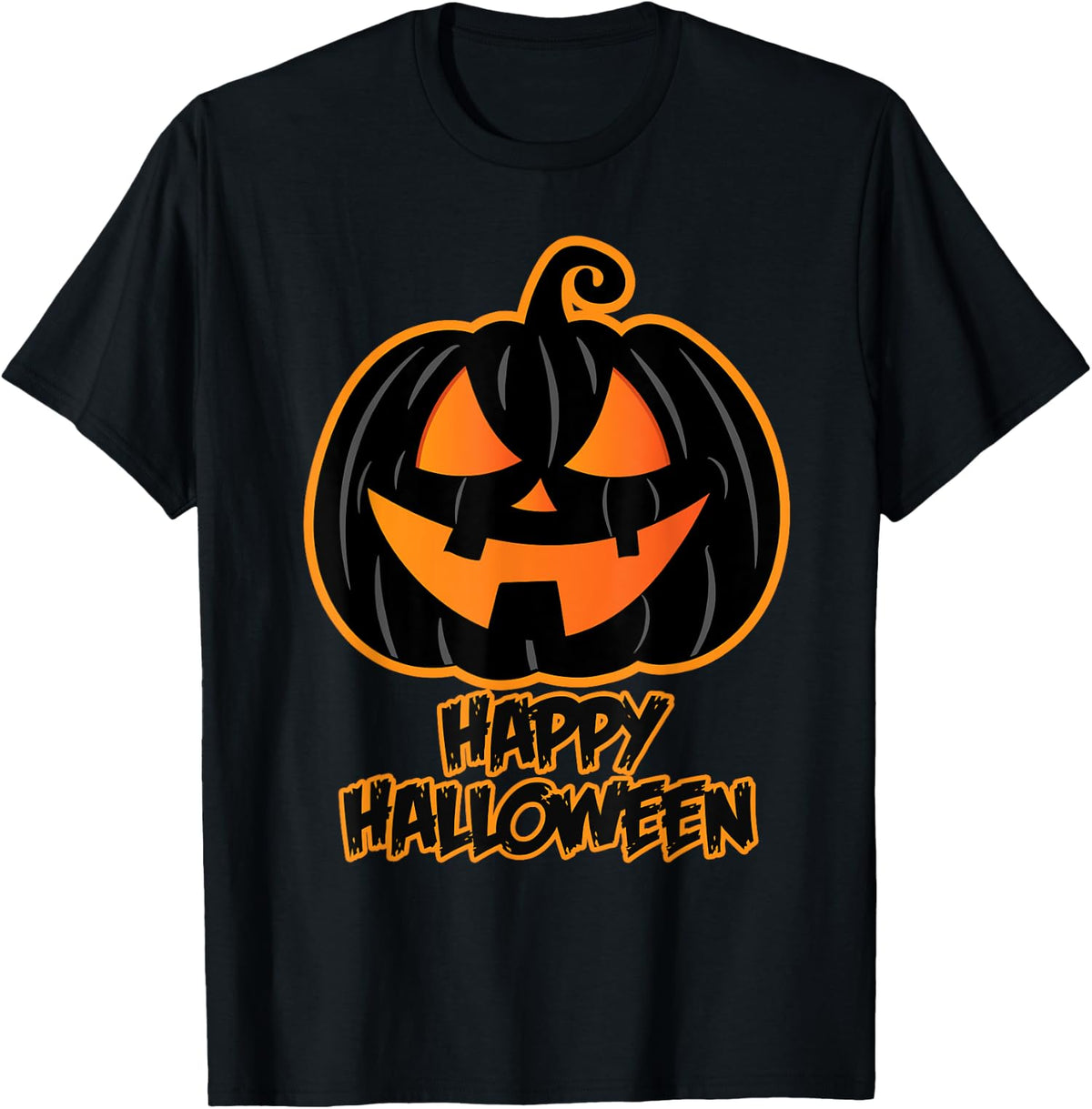 Happy Halloween Pumpkin Halloween Design Unisex T-Shirt