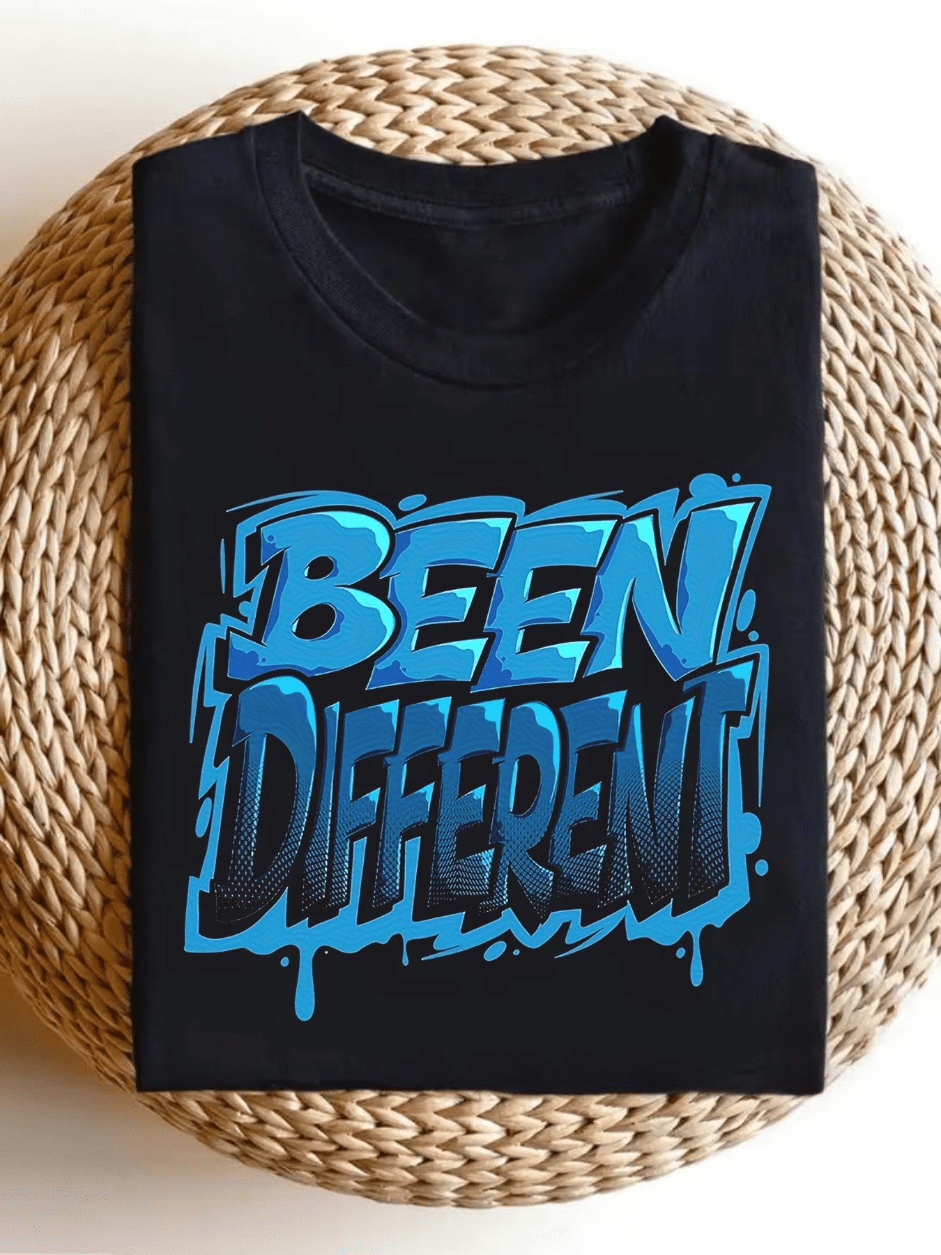 Been Different Color Graffiti Streetwear Men's Graphic T-Shirt