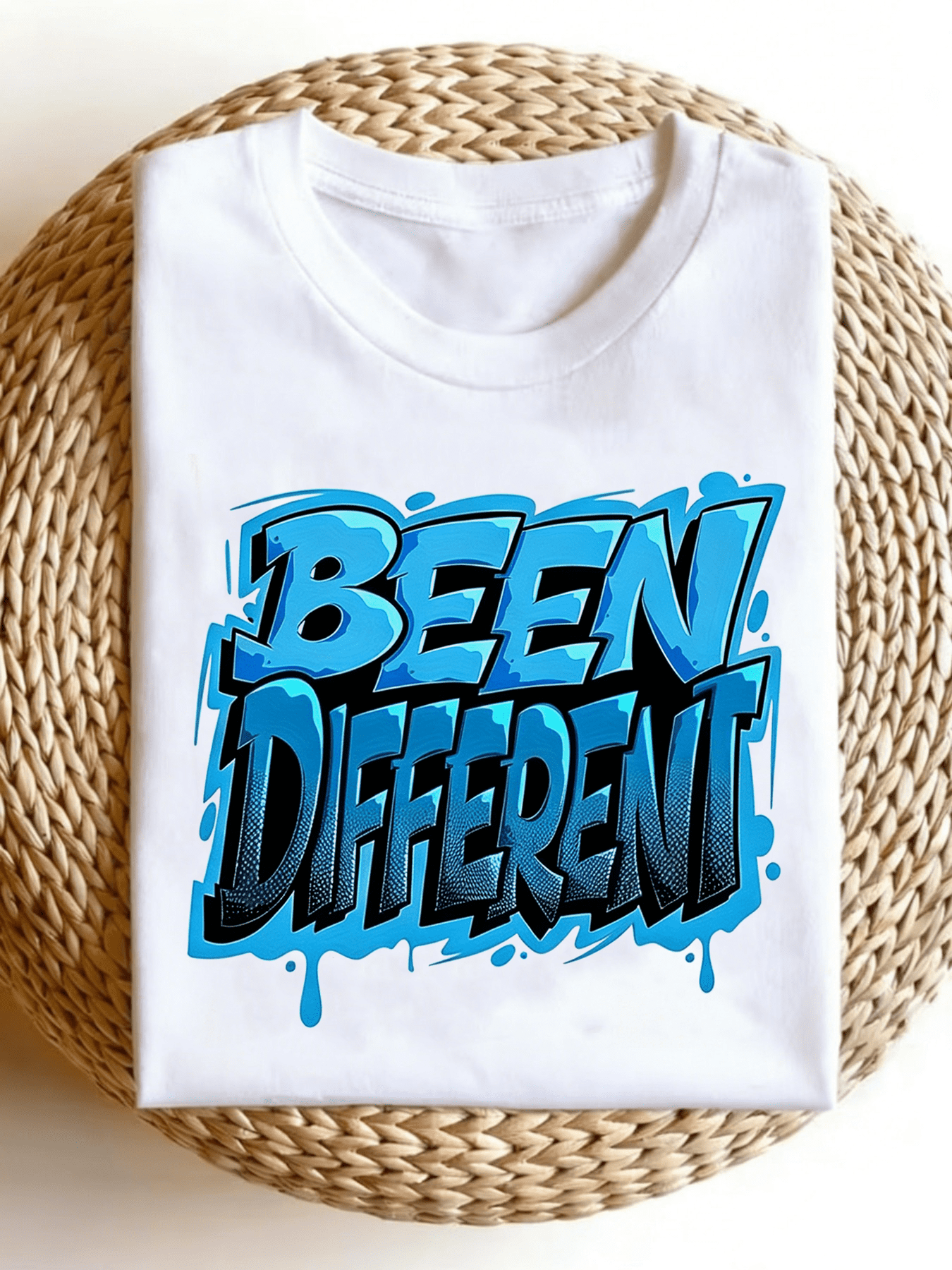 Been Different Color Graffiti Streetwear Men's Graphic T-Shirt