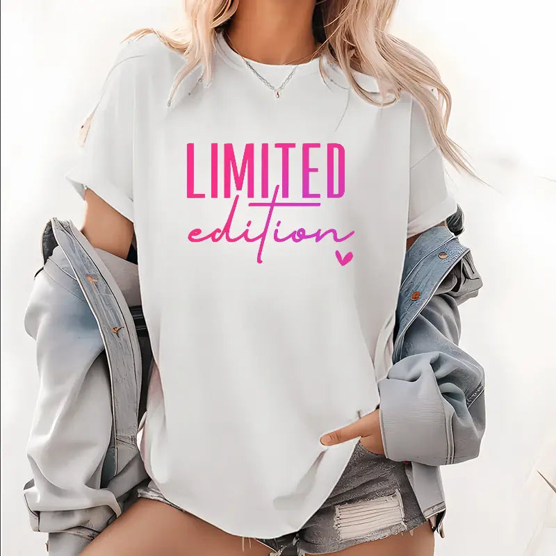 Casual Short Sleeve T-Shirt For Spring & Summer, Women'S Clothing