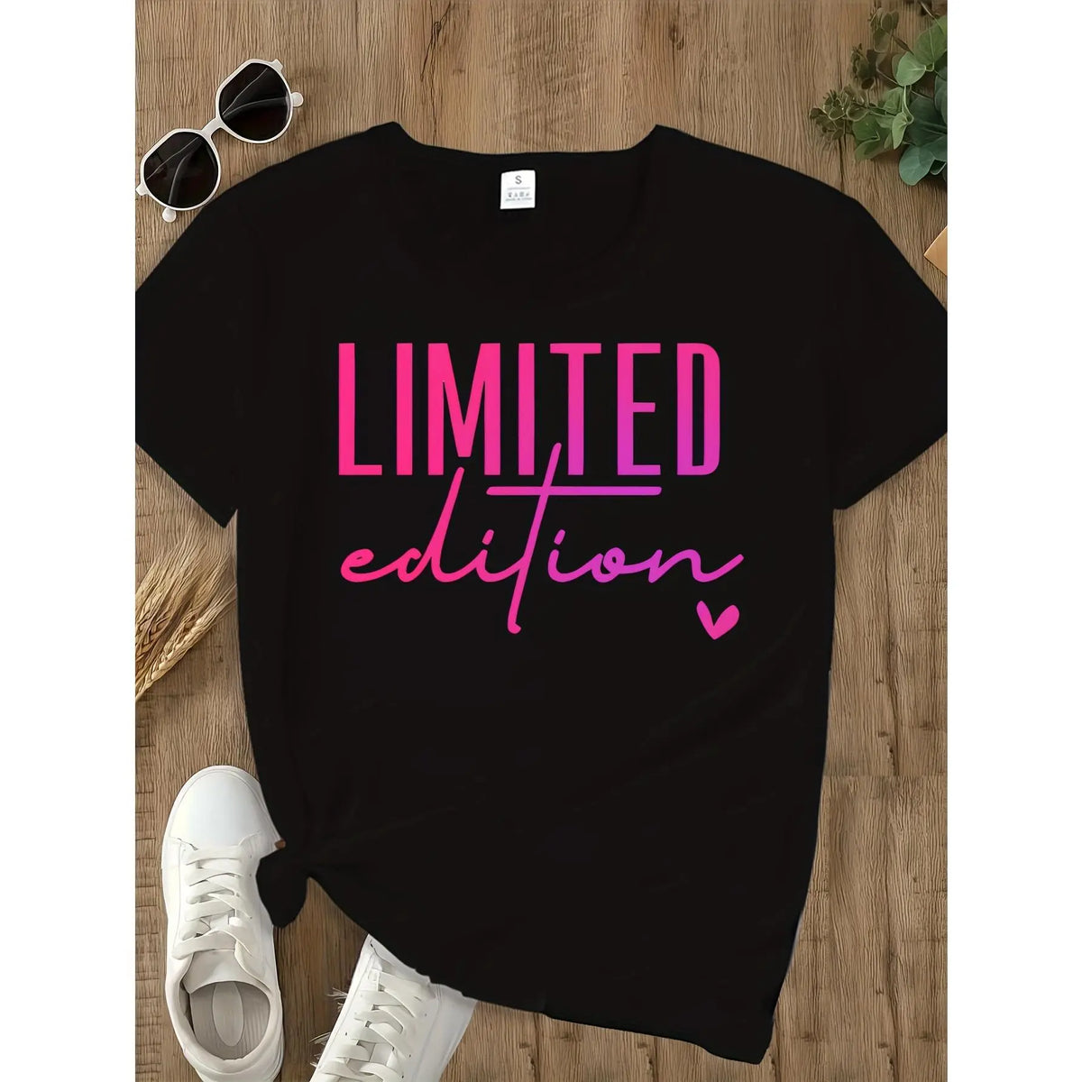 Casual Short Sleeve T-Shirt For Spring & Summer, Women'S Clothing