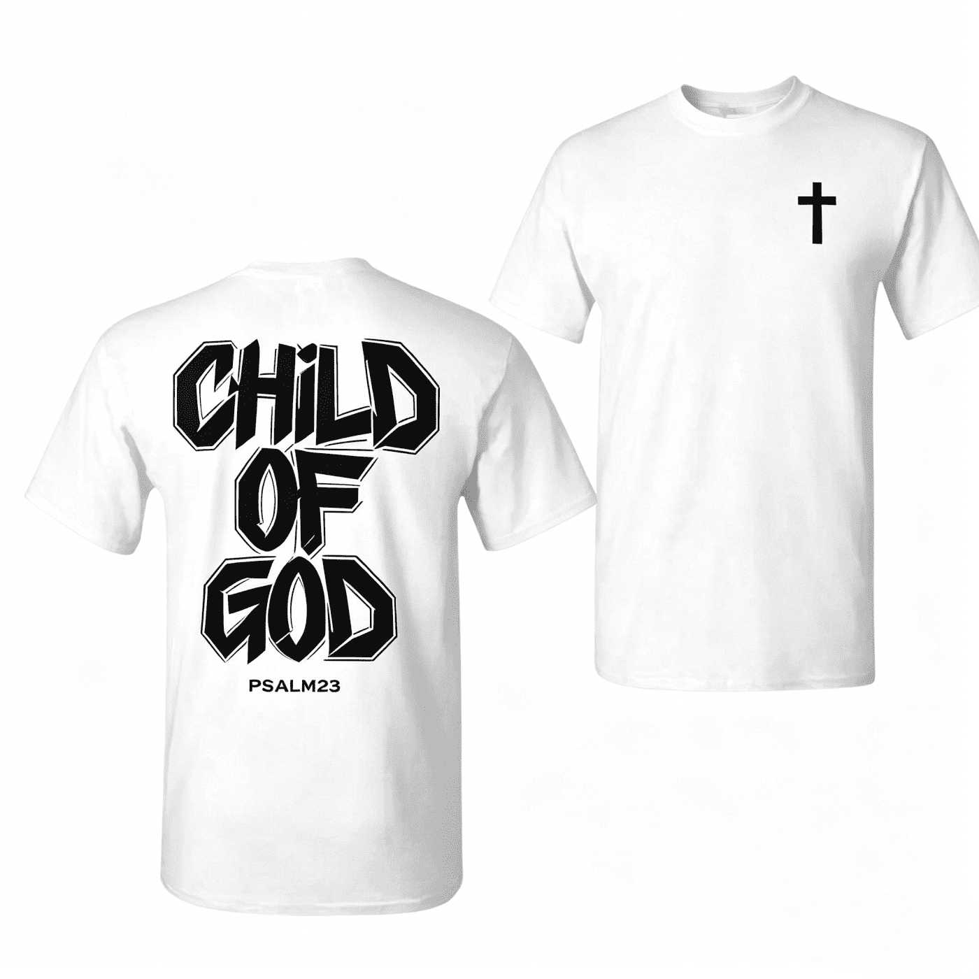 Child of God 2 Sided T-Shirt, Corinthians T-Shirt, Inspirational Shirt, Jesus Christian Tee, Unisex Shirt
