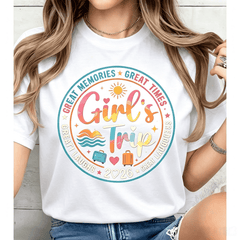 Classic Unisex Cotton Tee – Girls Weekend Trip 2026 Memory Shirt