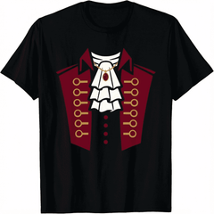 Colonial 18th Century Historic America Costume Funny Unisex T-Shirt