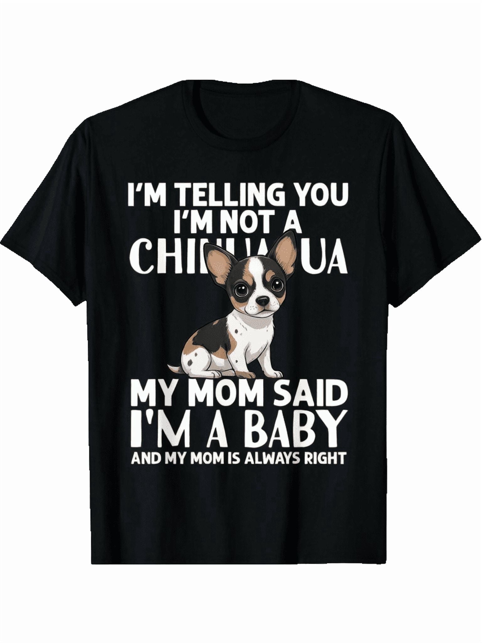 Cute Chihuahua Art For Women Mom Dog Breed Chihuahua Lovers T-Shirt