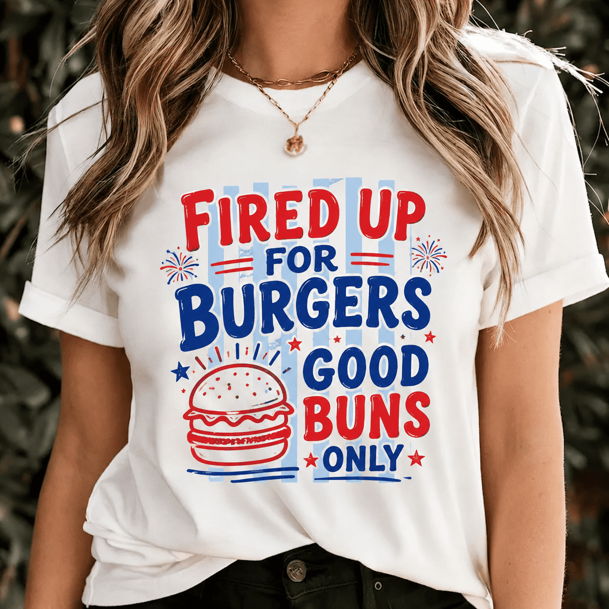 Daisy Striped Shirt, Burgers On The Grill Bun In The Oven Pregnant T-Shirt, Funny Pregnancy Gift, Mom To Be Graphic Teegraphic Tee