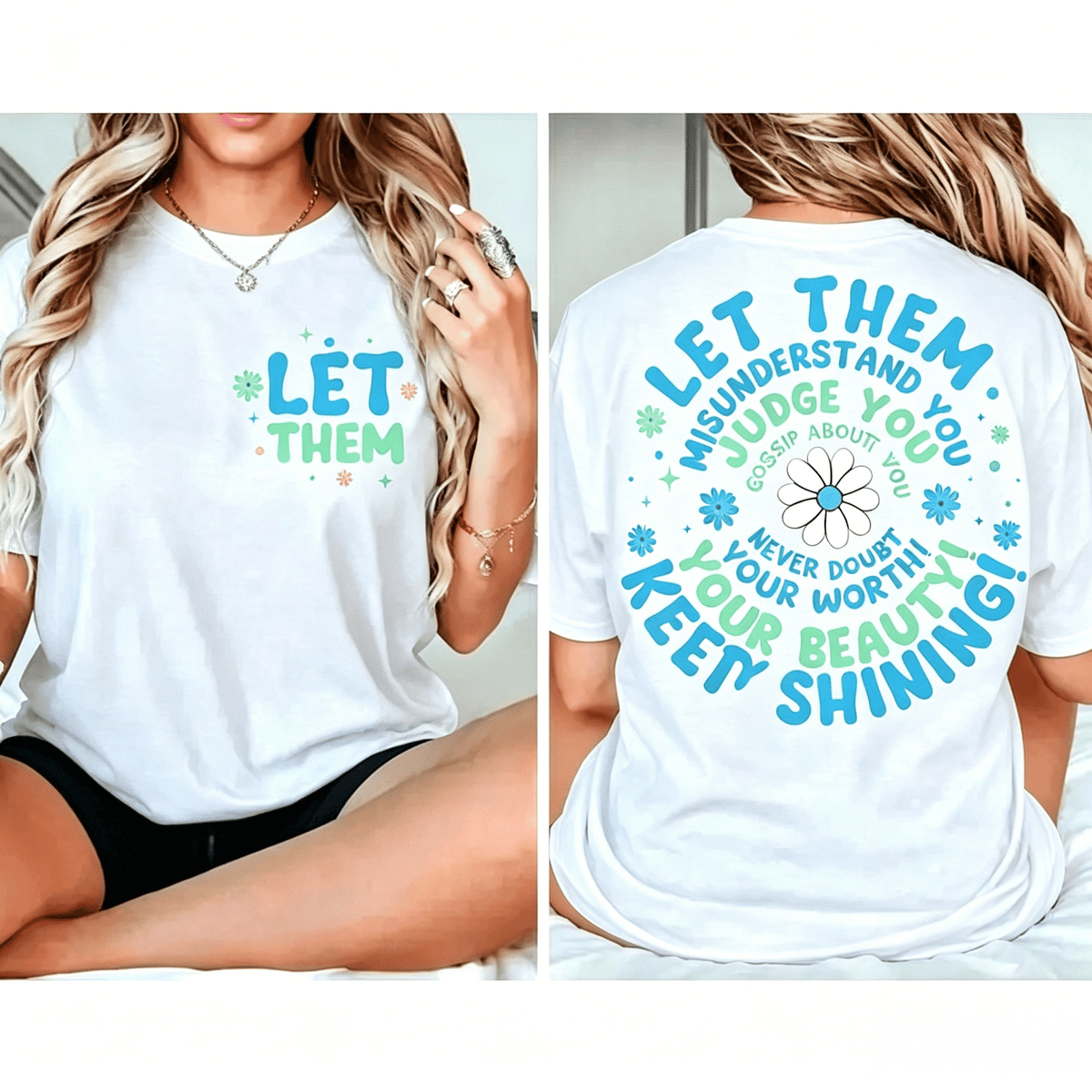 Floral Motif and Motivation Combined – Your New Inspirational T-Shirt