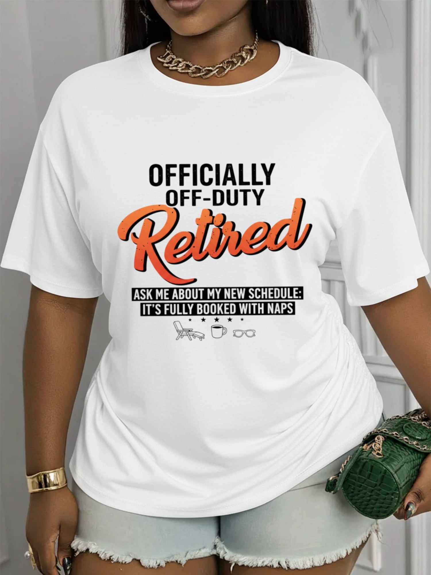 Funny Retiree Gift Shirt For Grandma Grandpa Retirement Present Soft Everyday Wear Top