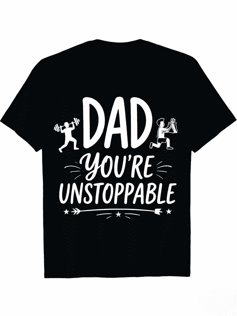 Funny Step Dad Father'S Day Gift T-Shirt for Men Joke Stepson Tee