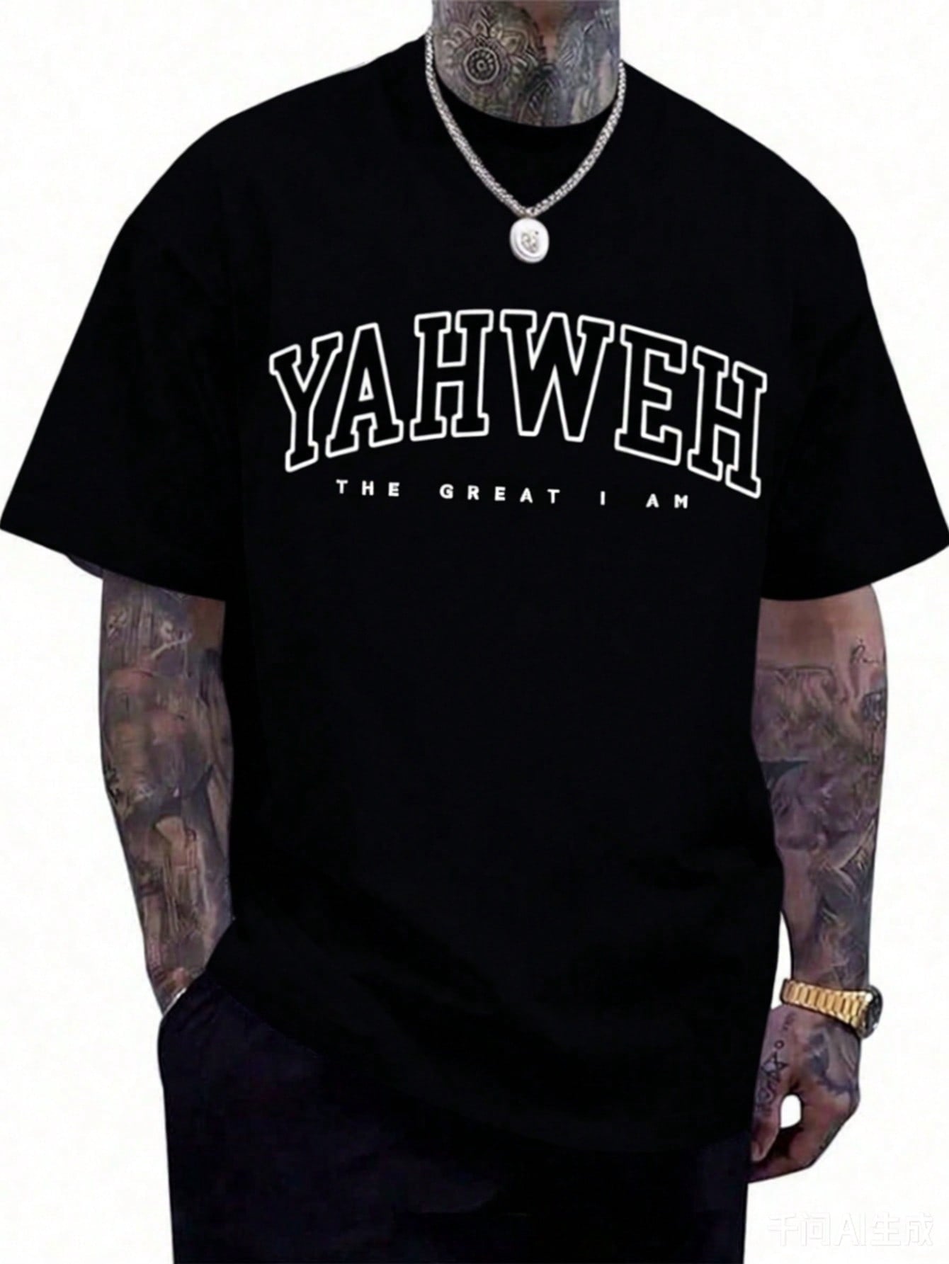Graphic Hoodies Cotton Tee Oversize Plus Size Men's S To 5XL,Graphic Hoodies Cotton Tee Oversize Men's S To 5XL,Christian Jesus Shirts Men Religious God Yahweh Faith Shirt
