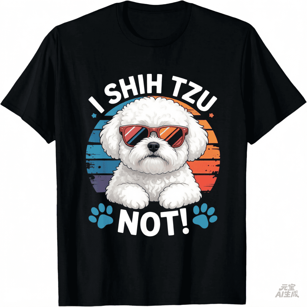 I Shih Tzu Not Funny Shih Tzu Dog Lover Graphic for D Unisex T-Shirt
