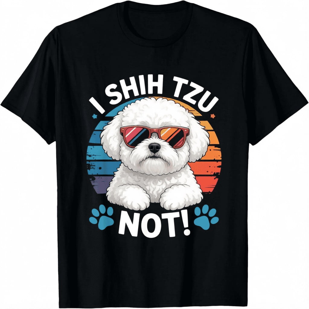 I Shih Tzu Not Funny Shih Tzu Dog Lover Graphic for D Unisex T-Shirt