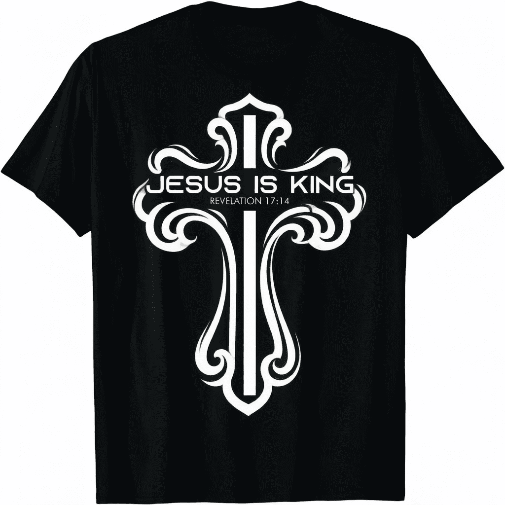 Jesus Is King Jesus Christian Men Women T-Shirt
