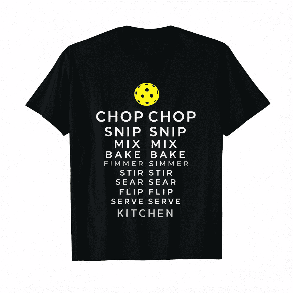 Men's Funny Pickleball Graphic T-Shirt, If You Can Read This Kitchen Joke Print Round Neck Short Sleeve Casual Summer Tops