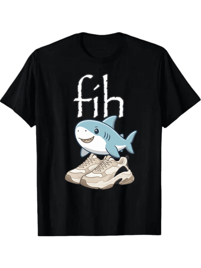 MenS FIH Graphic Tee - Playful And Unique Design, Comfortable And Airy, Made of cotton, Round Neck, Short Sleeves, Casual Summer Top for Street Style