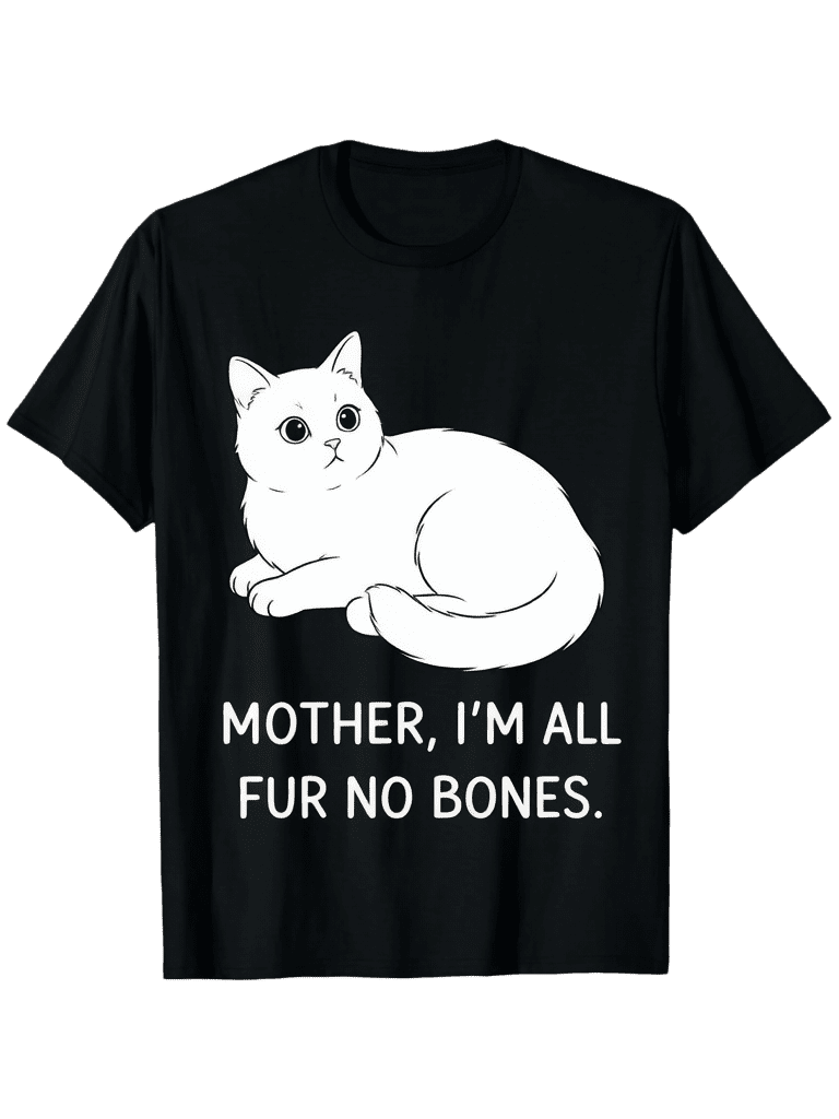 Mother I’m All Fur No Bones. Funny T-shirt