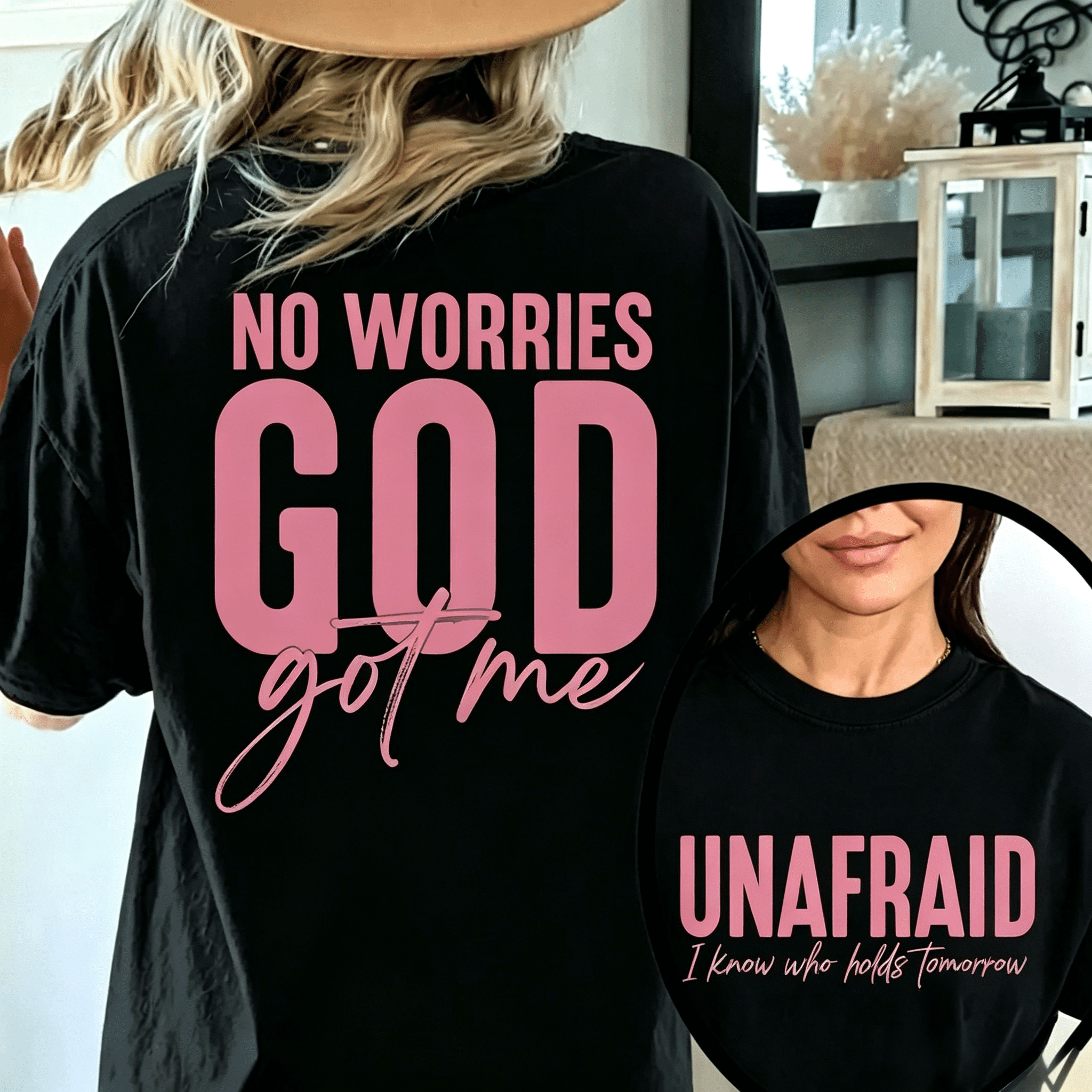 “No Worries, God Got Me”– The Ultimate Faith Tee