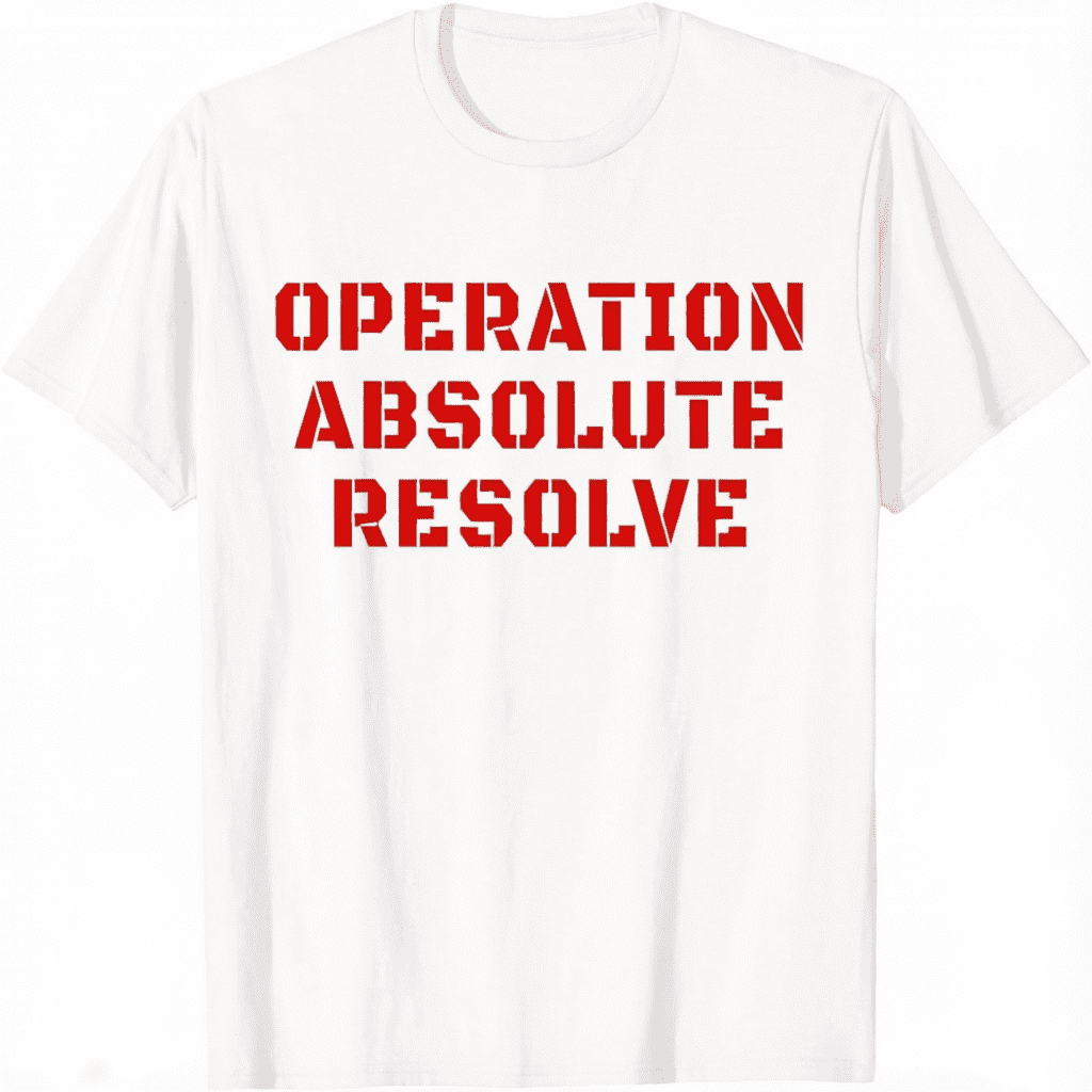 Operation Absolute Resolve American Bravery USA Unisex T-Shirt