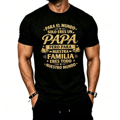 Stylish Men's Short Sleeve Cotton T-Shirt for Casual Daily Wear and Summer Comfort Perfect Gift for Father's Day
