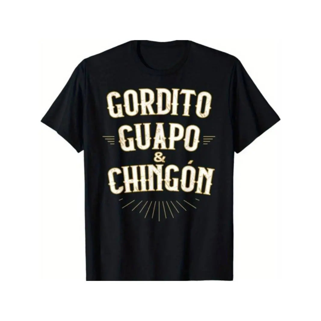 Summer t Shirts Chubby, Handsome and Awesome - Funny Mexican T-Shirt