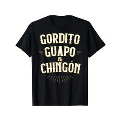 Summer t Shirts Chubby, Handsome and Awesome - Funny Mexican T-Shirt