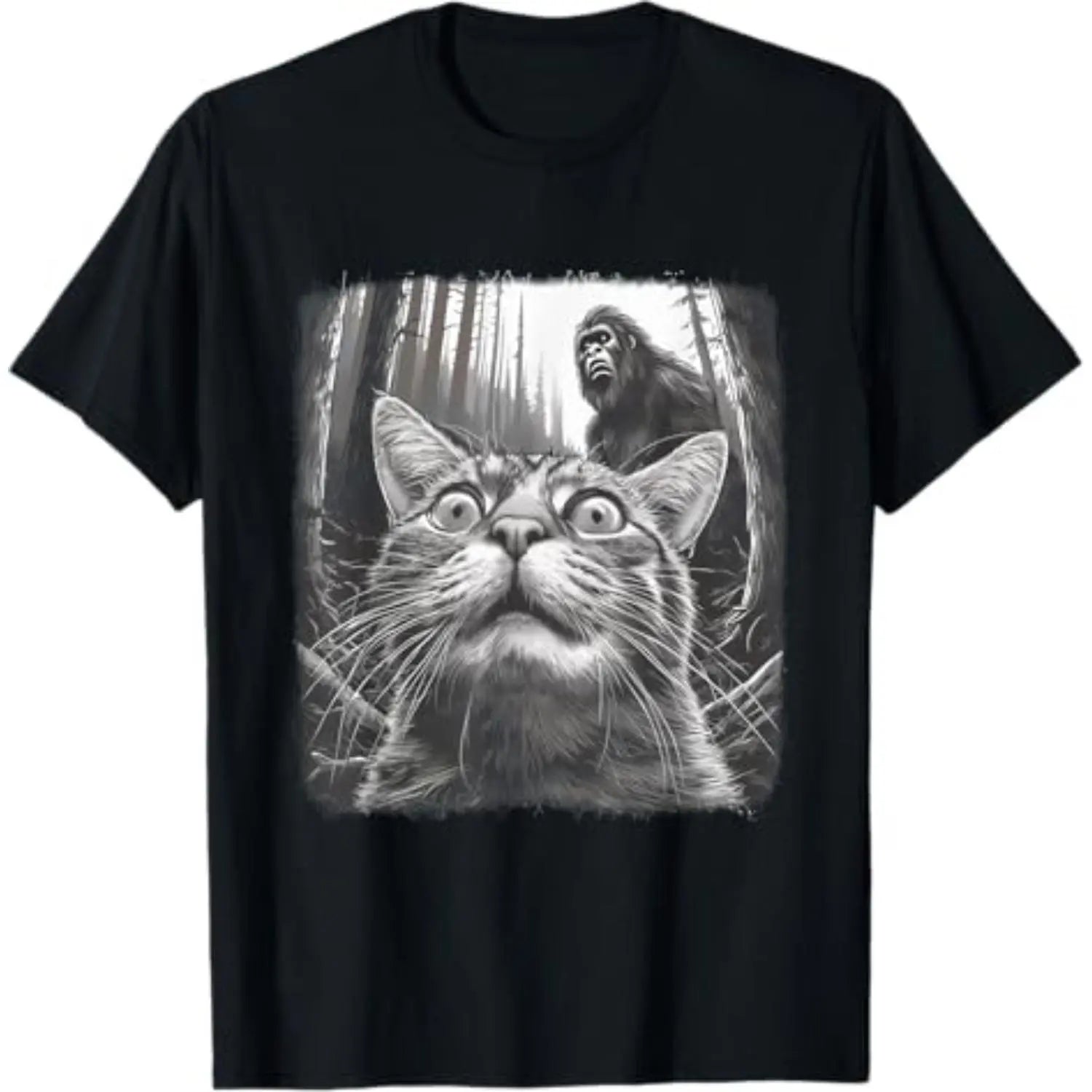 Summer t Shirts Surprised Scared Cat Selfie