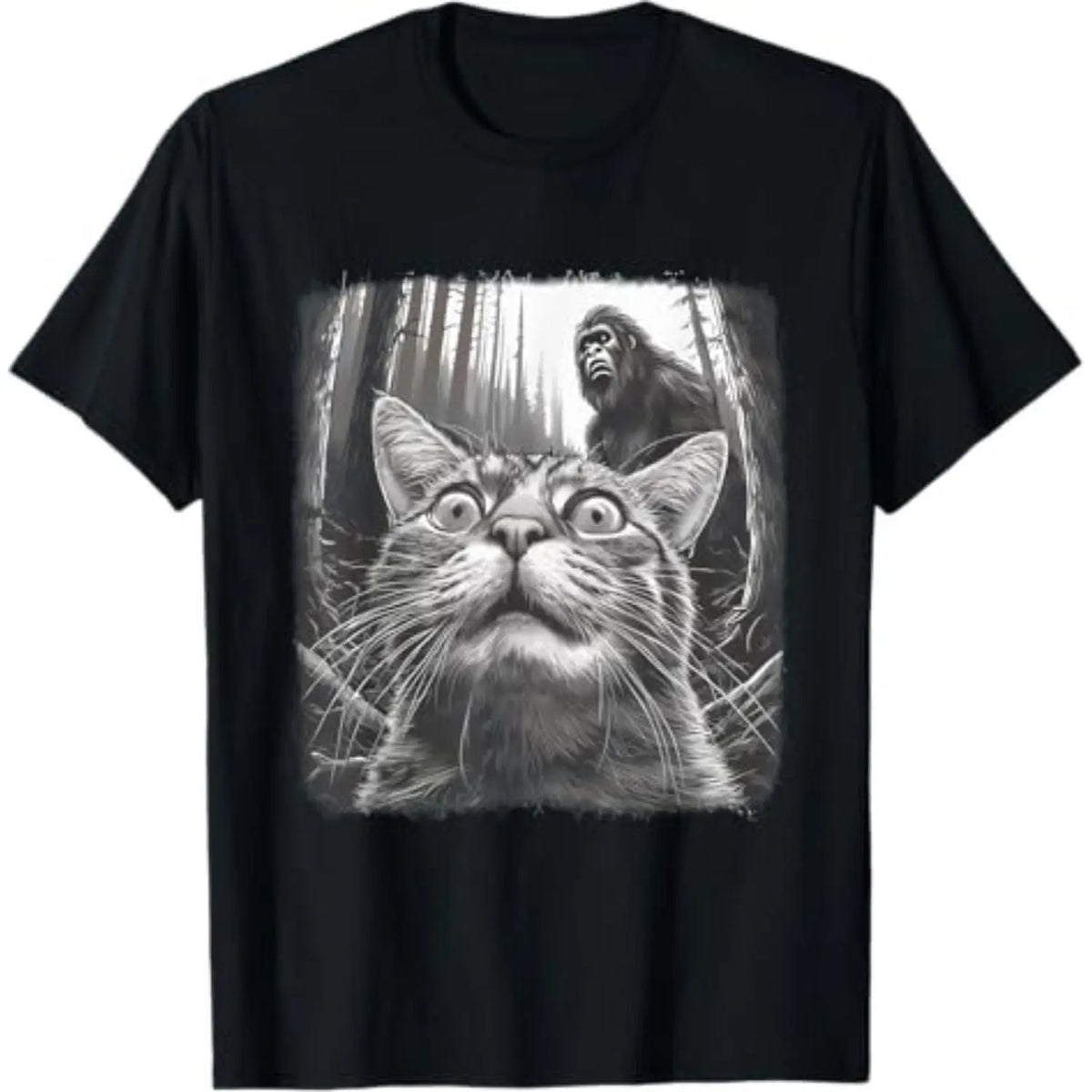 Summer t Shirts Surprised Scared Cat Selfie