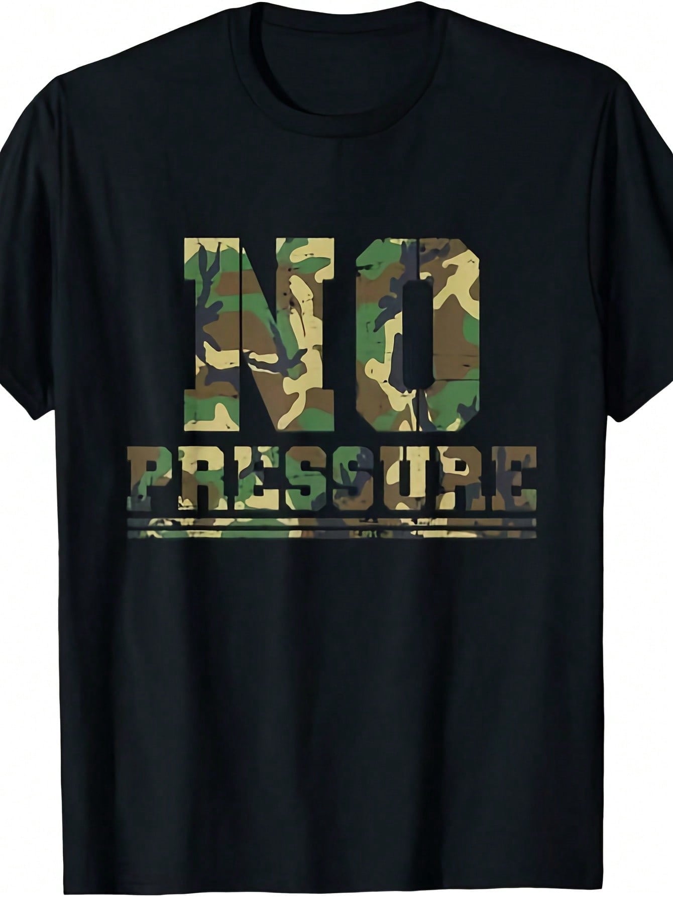 Unisex Camouflage T-Shirt - Soft And Breathable Camouflage Print Short-Sleeve Crew Neck Shirt, Lightweight Combat-Style Top, Available In Army Green/Black/Brown/Grey Camouflage Patterns