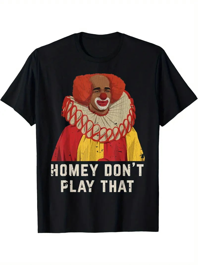 Vintage Homey Don'T Play That Homey The Clown T-Shirt Selected Pure Cotton