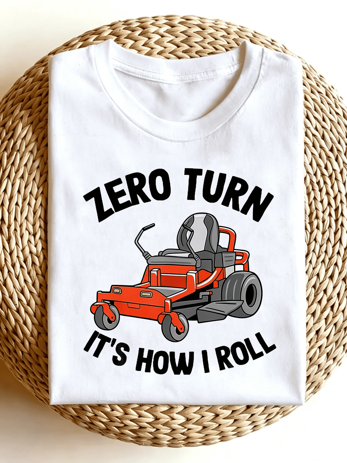 Zero Turn Mower It's How I Roll Lawn Care Funny Men's T-Shirt