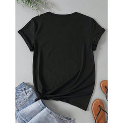Lovely And Respectful I Am Black History African American  Gift Women's Plus Size T-Shirt 100% Polyester Shirt Casual 220g Funny Oversized Graphic Short Sleeve 1 Pcs Tee Novelty Crew Neck Top