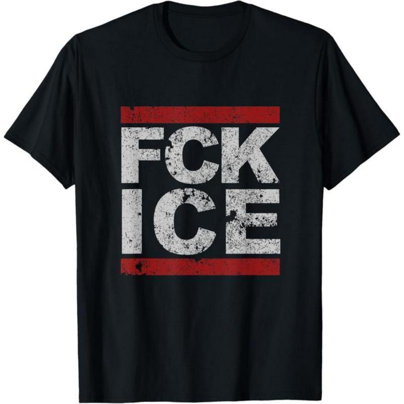Fck Ice Distressed T-Shirt | Unisex Cotton T-Shirt | Unique Gift Tee