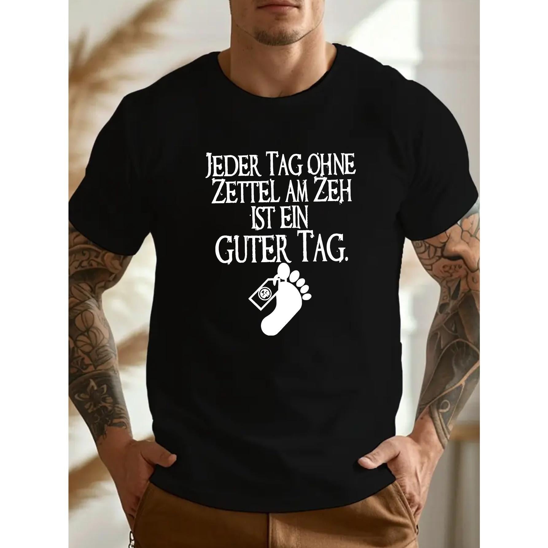Fun German Crinkle Plus Size Men'S T-Shirt