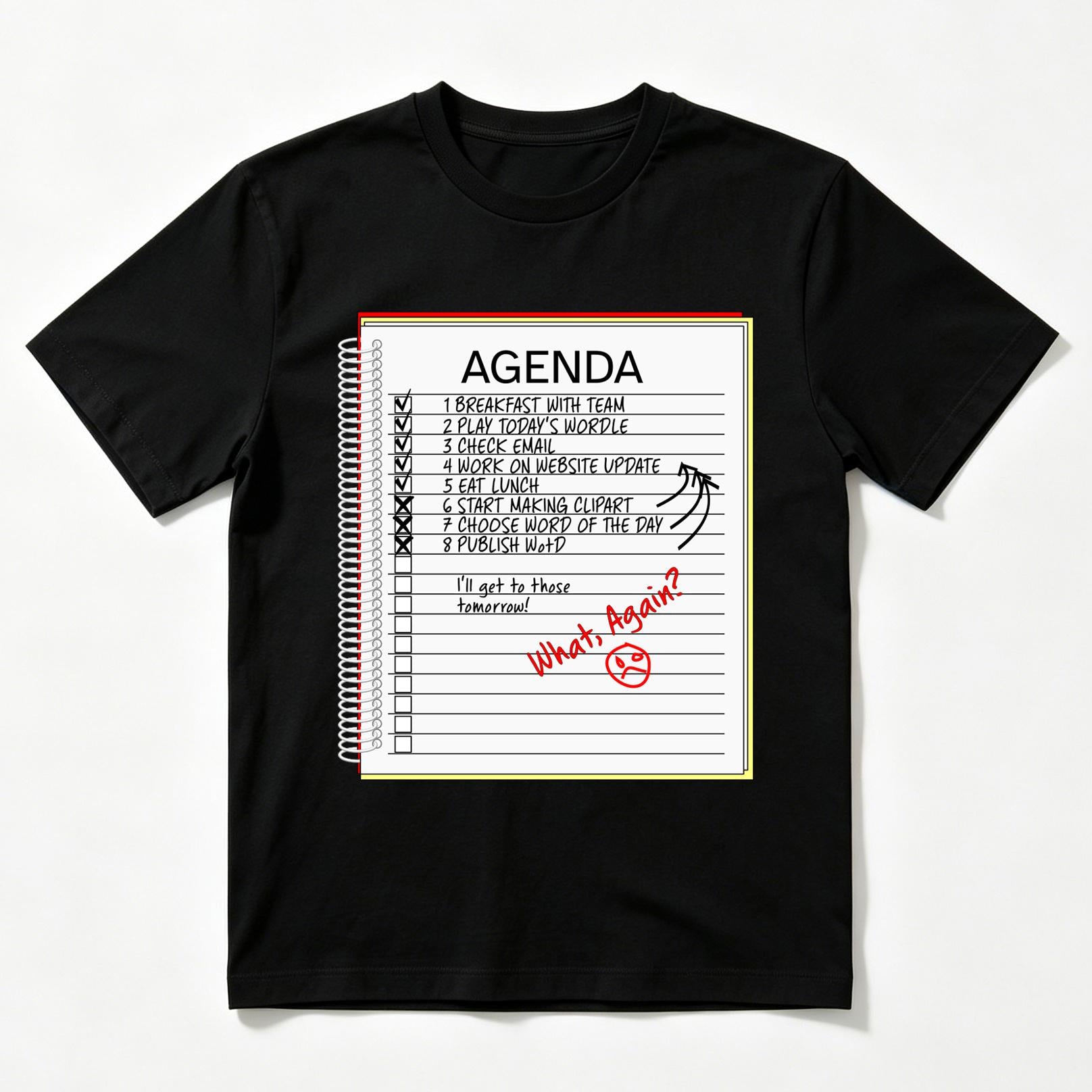 Black Cotton T-Shirt for Daily & Casual Wear Soft Round Neck Short Sleeve Regular Fit No Padding Unlined 1 Piece Set everyday graphic tee