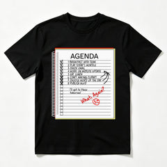 Black Cotton T-Shirt for Daily & Casual Wear Soft Round Neck Short Sleeve Regular Fit No Padding Unlined 1 Piece Set everyday graphic tee